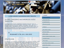 Tablet Screenshot of nonstopzarszerviz.hu